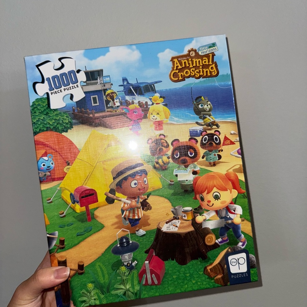 Animal Crossing 1000 Piece Puzzle - Welcome to Animal Crossing (New & Sealed)
